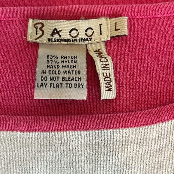 BACCI- DESIGNED IN ITALY Women’s Short Sleeve Top/Sweater - Picture 5 of 9